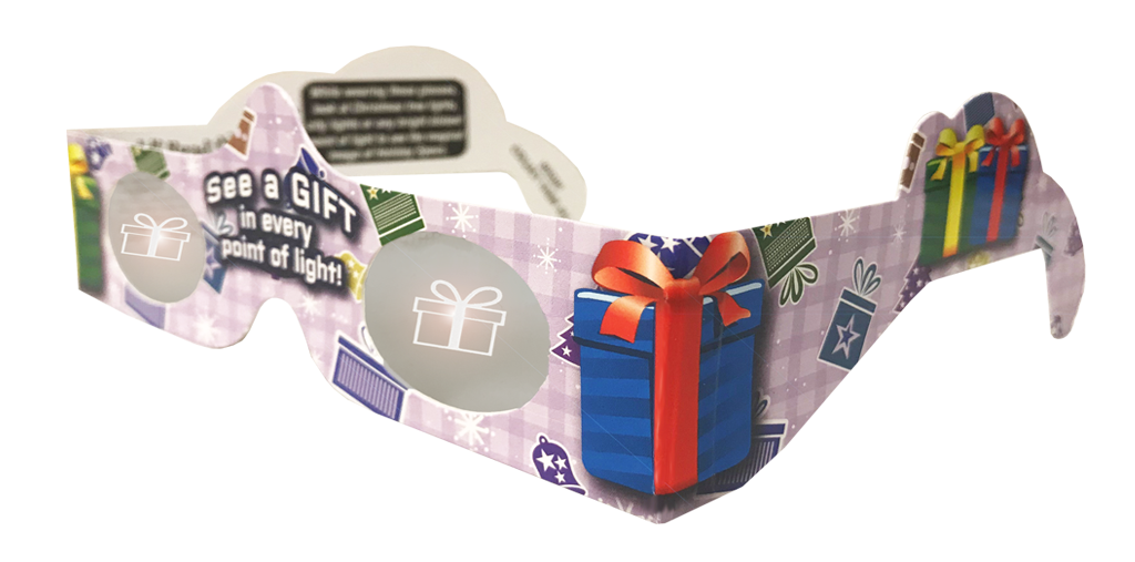 Gift-Wrapped 3D Glasses