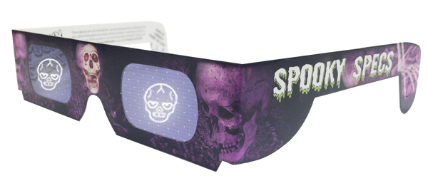 Skull 3D Glasses - www.holidayspecs.com