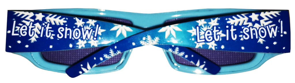 Holiday Specs Plastic Snowflake