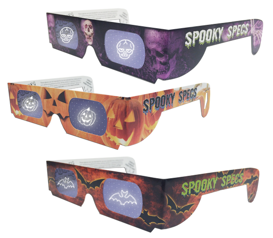 Mixed Bundle of Spooky Specs 3D Glasses
