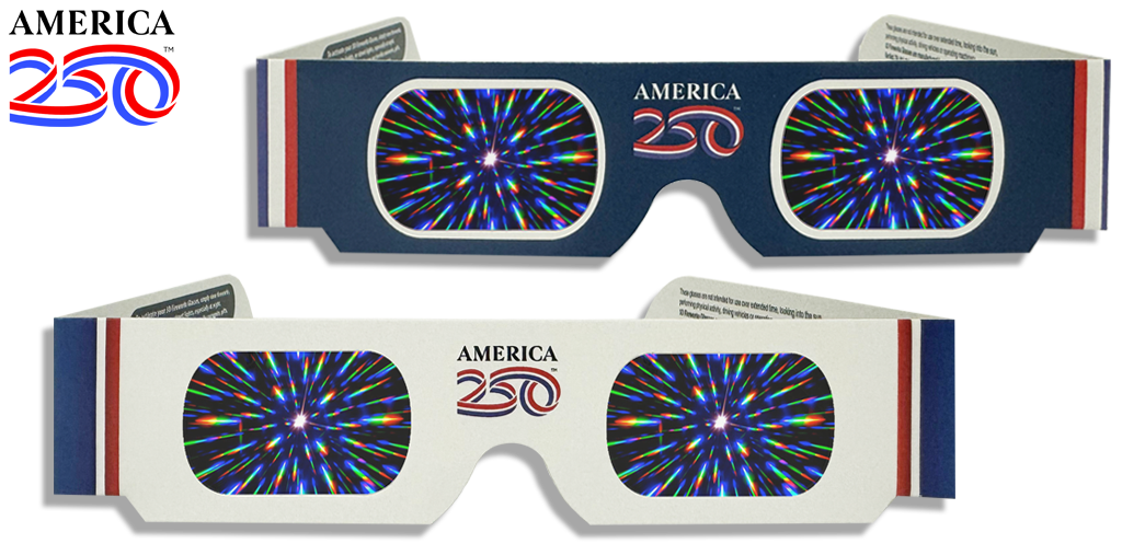 250th Anniversary 3D Fireworks Glasses