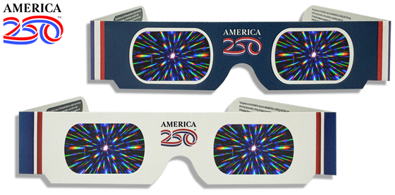 250th Anniversary 3D Fireworks Glasses