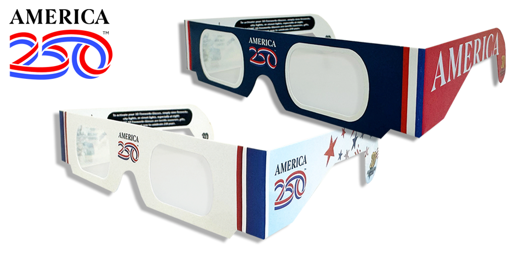 250th Anniversary 3D Fireworks Glasses
