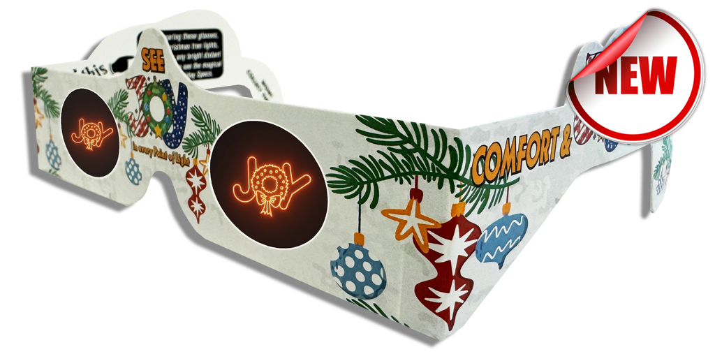 "JOY" Holiday Specs 3D Glasses