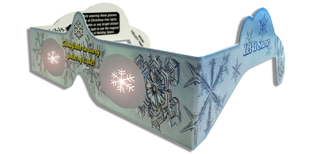 Snowflake 3D Glasses
