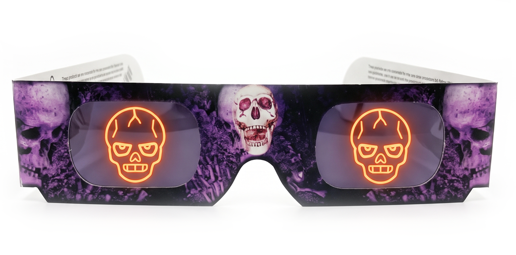 Skull 3D Glasses