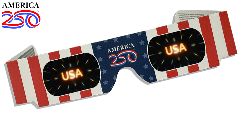 American Eyes- "USA" 3D Glasses