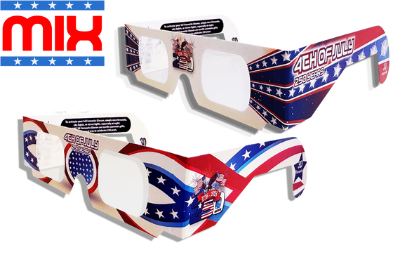 250th Anniversary 3D Fireworks Glasses