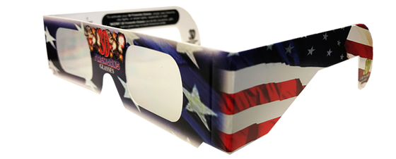 Patriotic Fireworks Glasses
