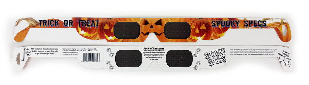 Jack-O-Lantern 3D Glasses