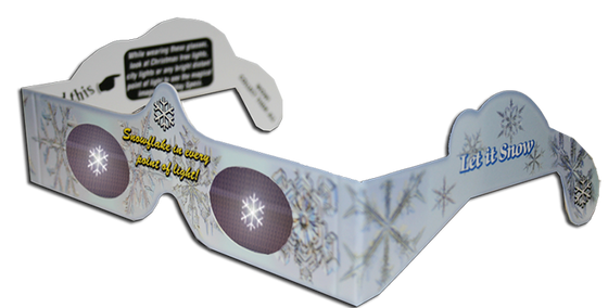 Snowflake 3D Glasses