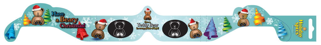 Teddy Bear 3D Glasses