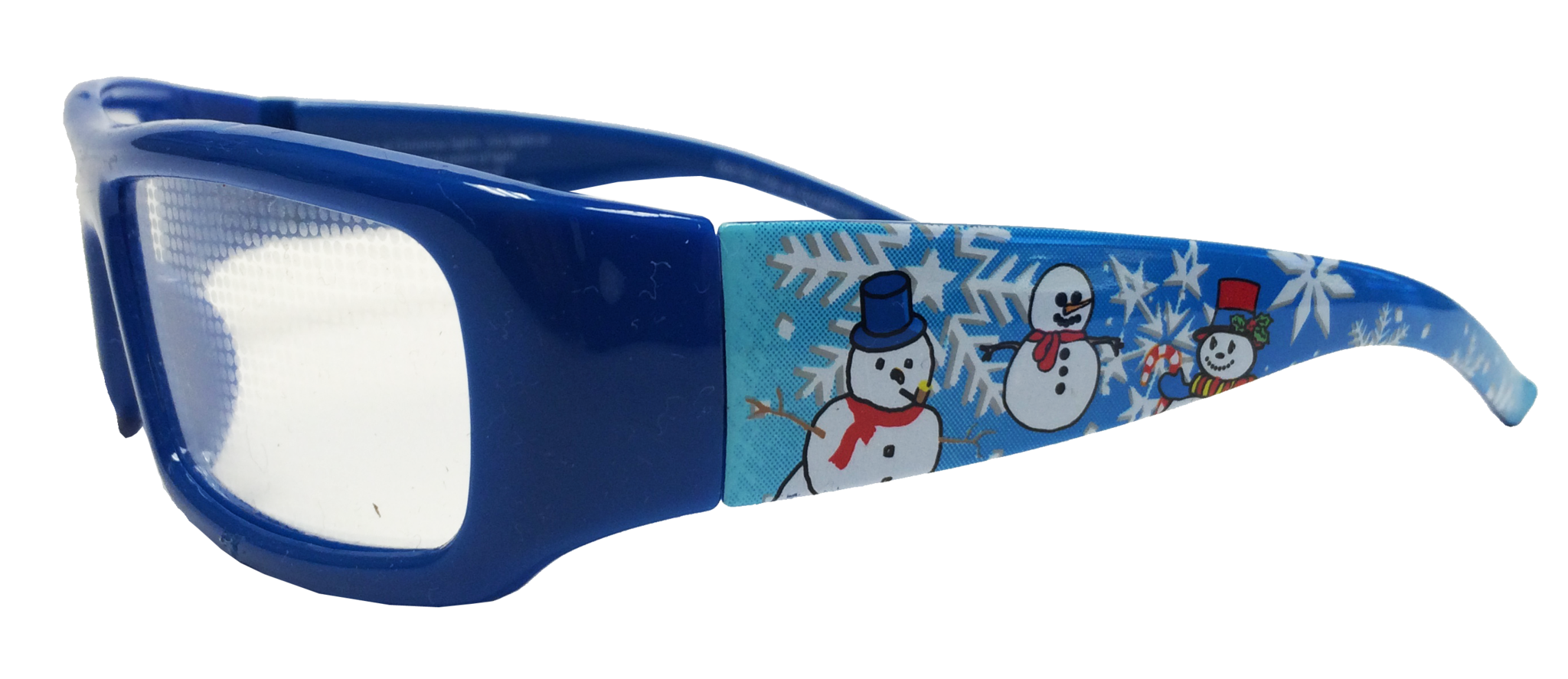 Holiday Specs Plastic Snowman www.holidayspecs