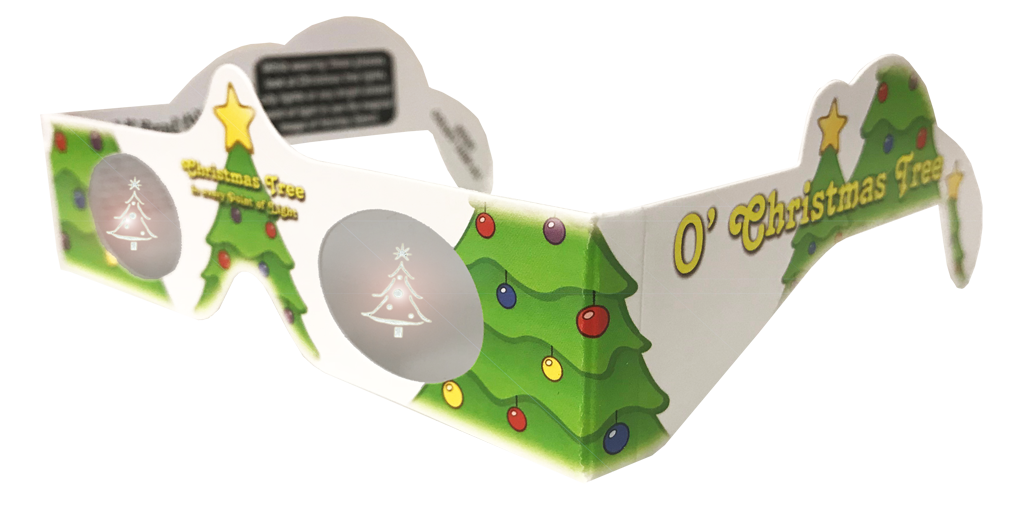 Christmas Tree 3D Glasses