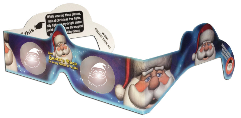 Santa 3D Glasses