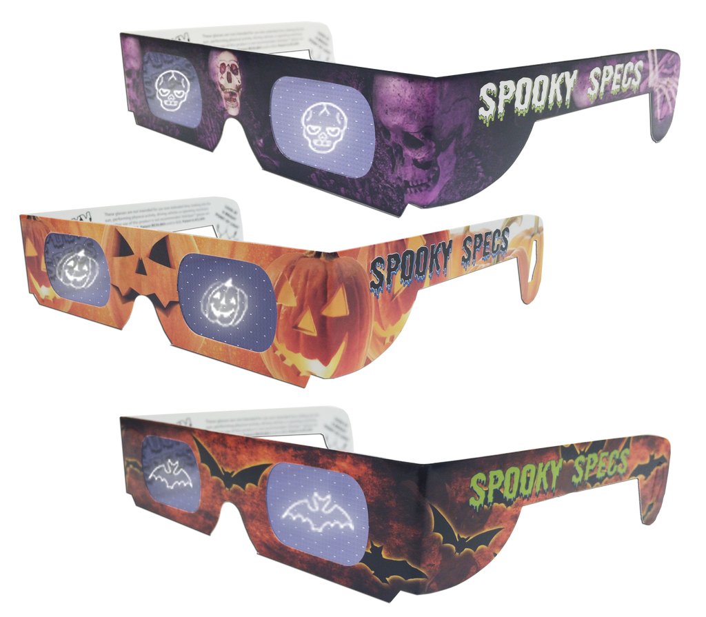 Mixed Bundle of Spooky Specs 3D Glasses