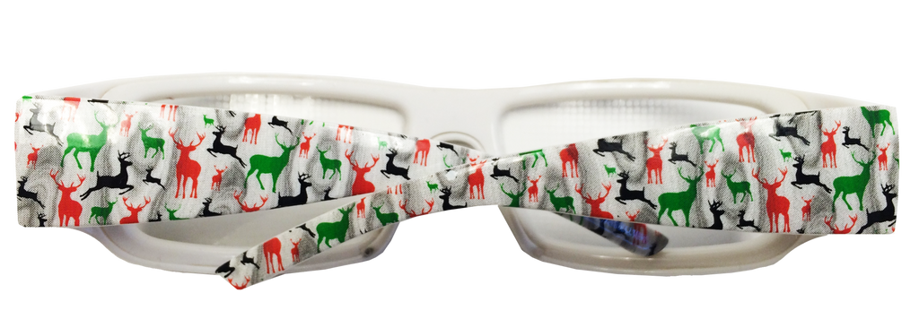 Holiday Specs Plastic Reindeer